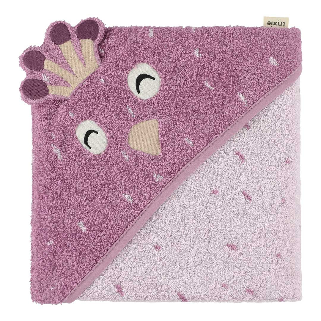 Hooded towel | 75x75cm - Mrs. Peacock
