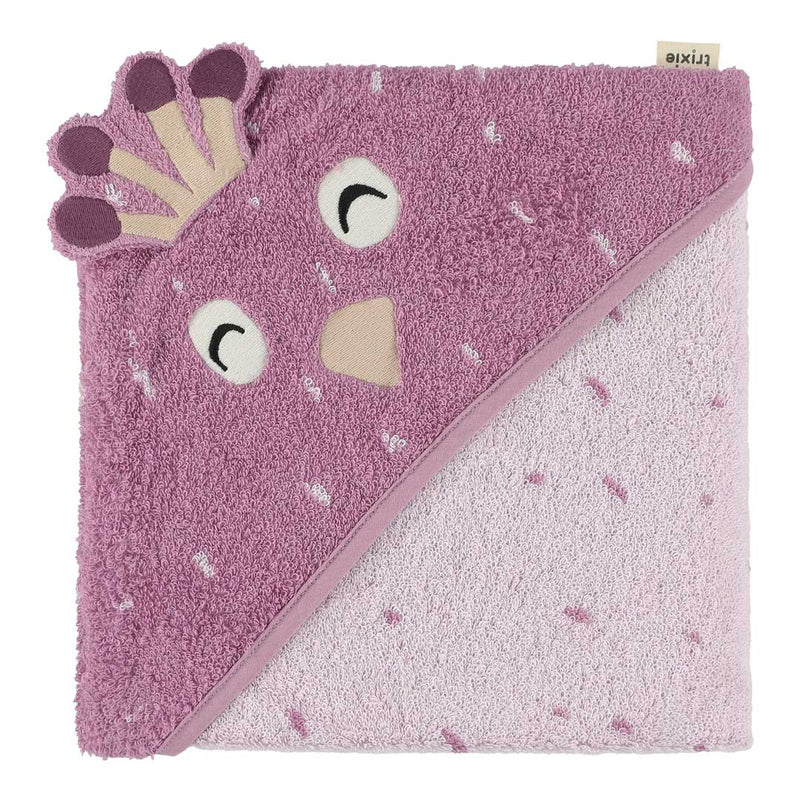 Hooded towel | 75x75cm - Mrs. Peacock