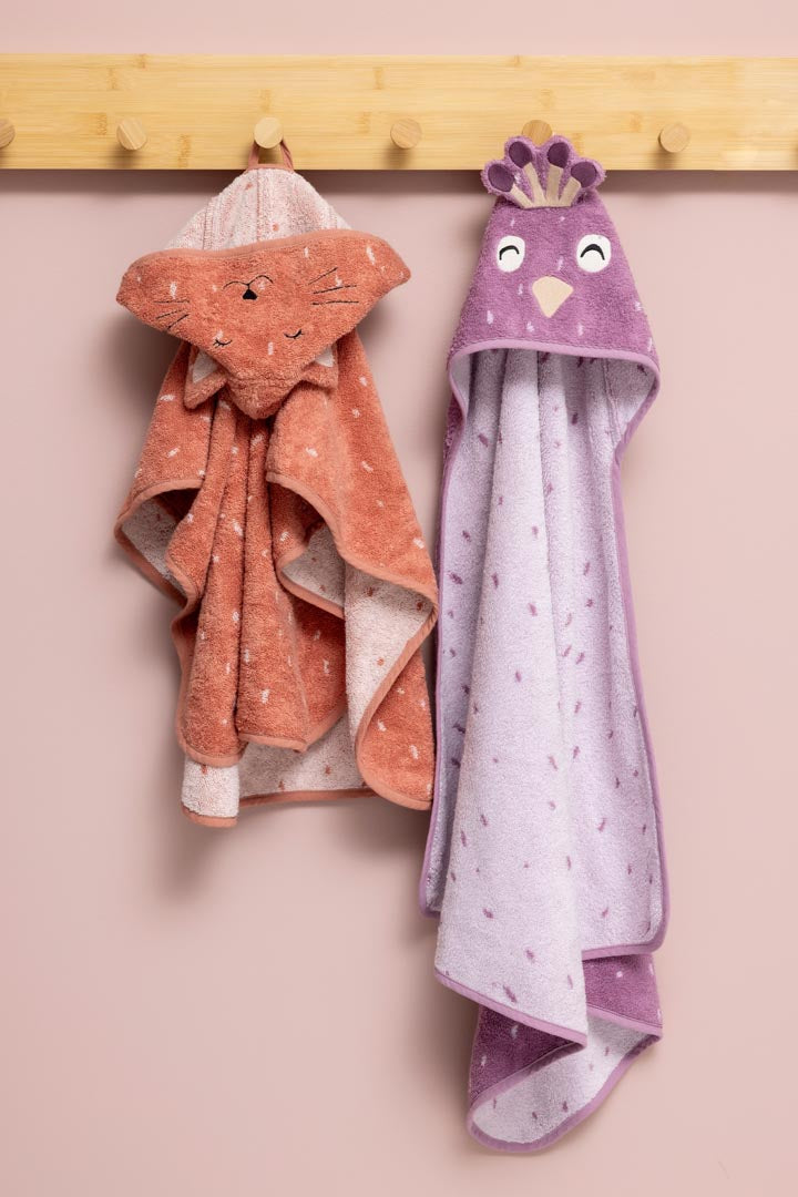 Trixie Hooded towel | 70x130cm - Mrs. Peacock