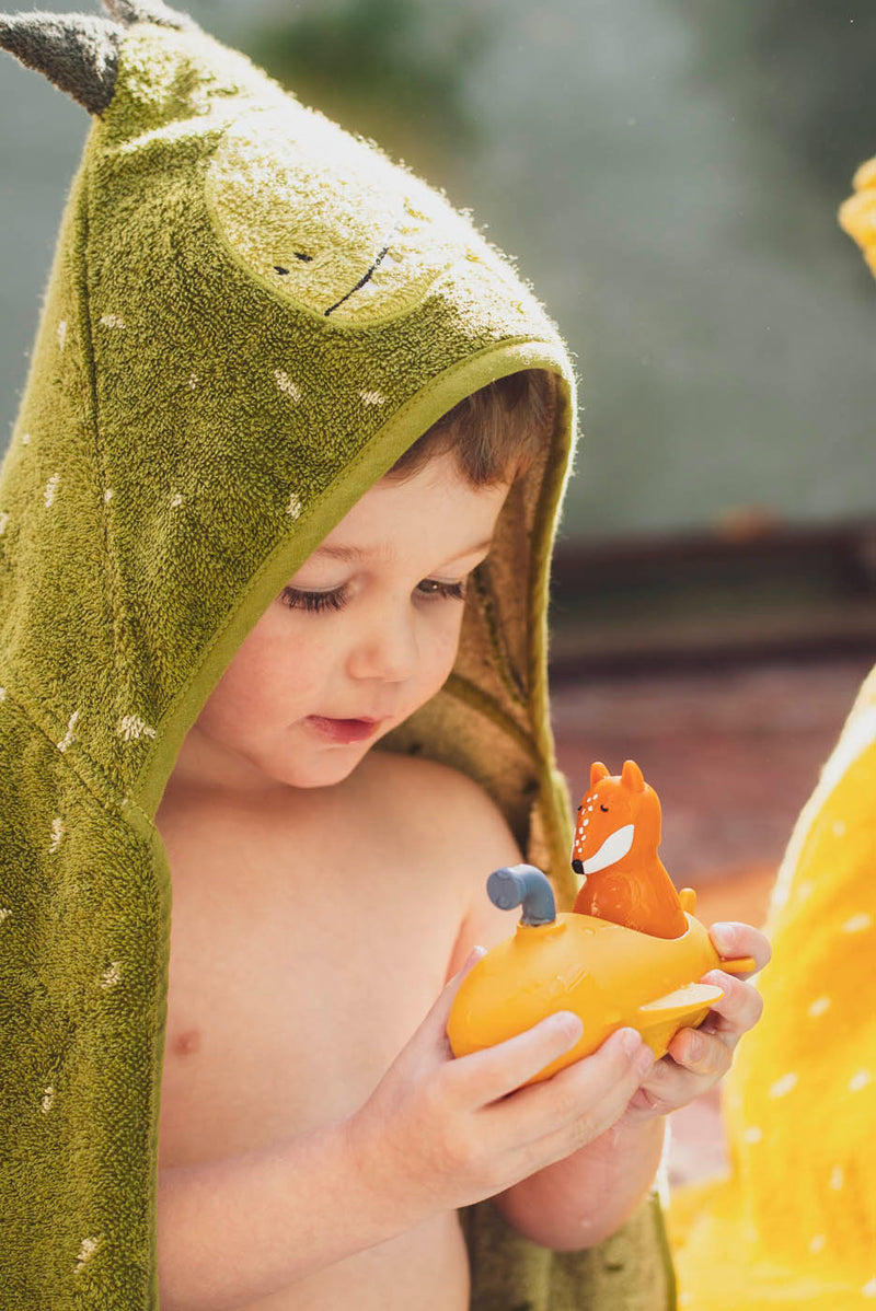 Trixie Hooded towel | 70x130cm - Mr. Dino
