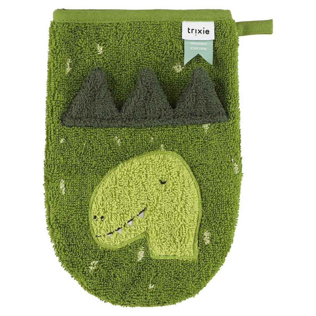 Washcloths 2-pack | Mr. Dino - Mrs. Elephant