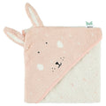 Kapuzenbadetuch | 75x75cm - Mrs. Rabbit