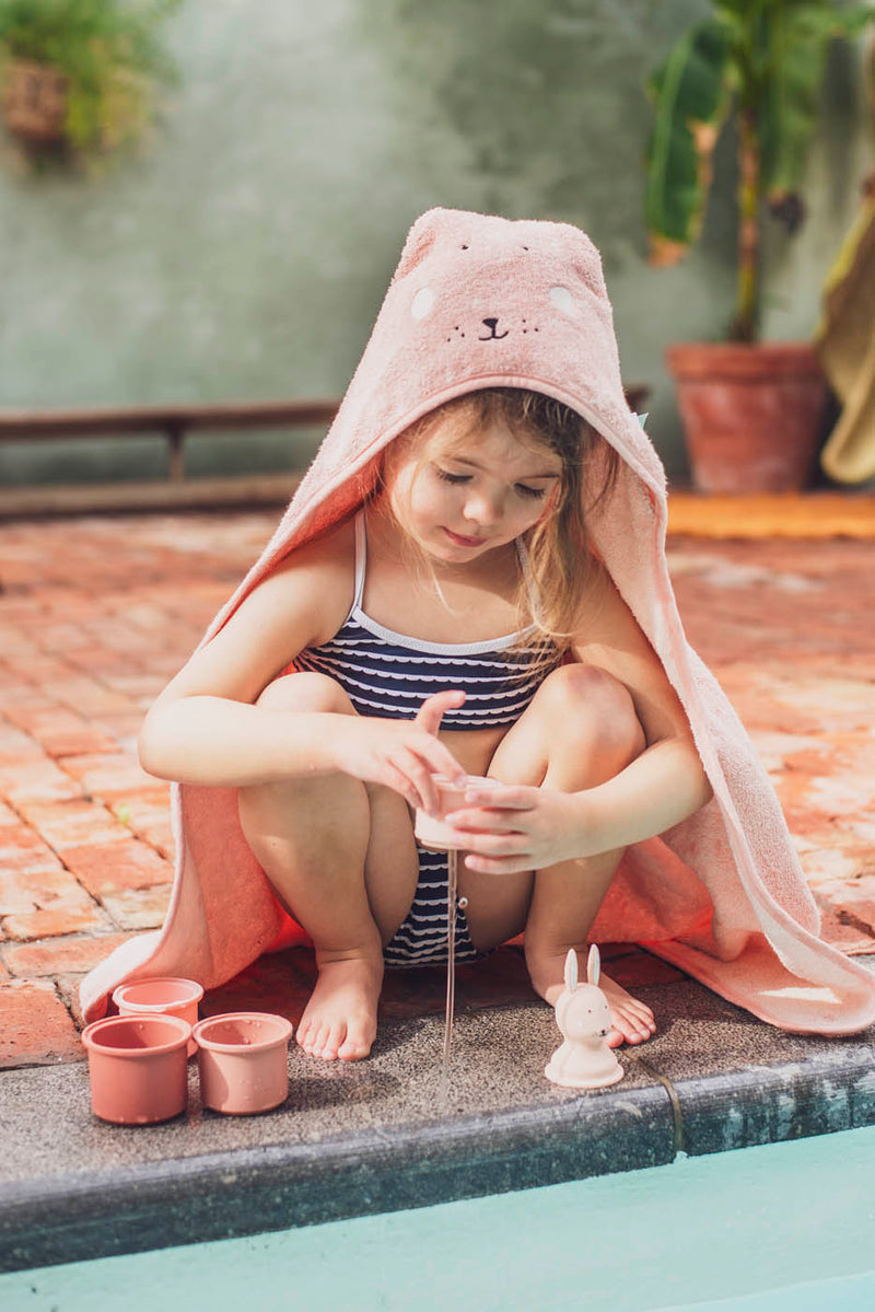 Trixie Hooded towel | 70x130cm - Mrs. Rabbit
