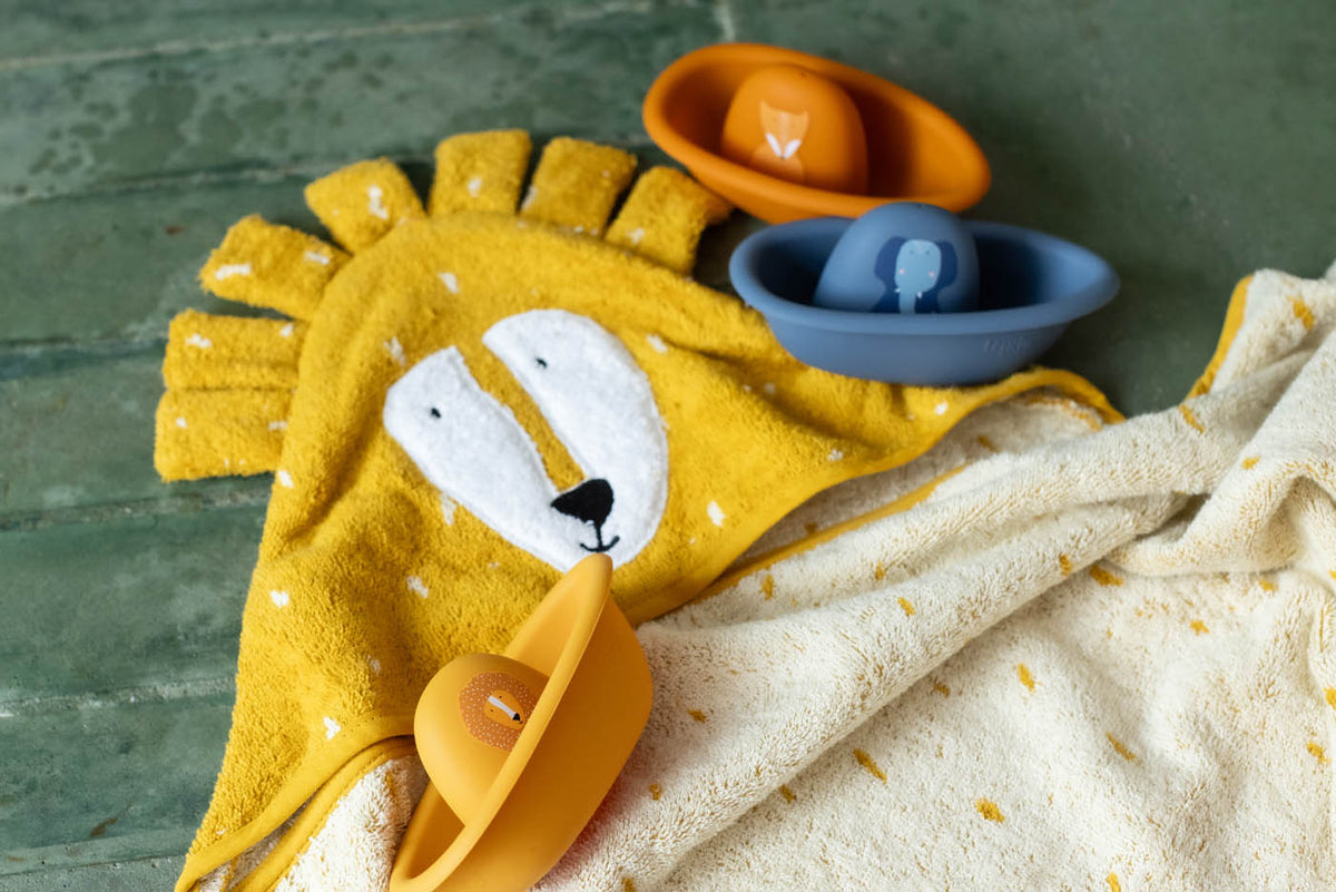 Trixie Hooded towel | 75x75cm - Mr. Lion