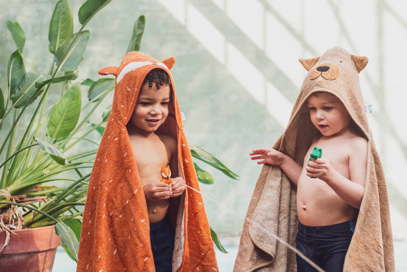 Trixie Hooded towel | 70x130cm - Mr. Fox