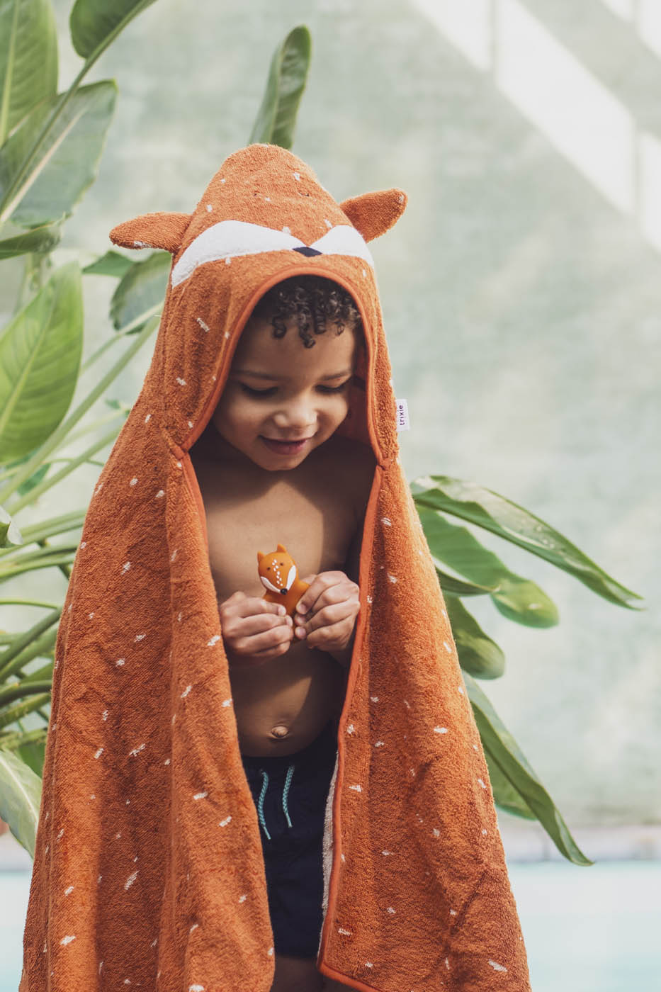 Trixie Hooded towel | 70x130cm - Mr. Fox