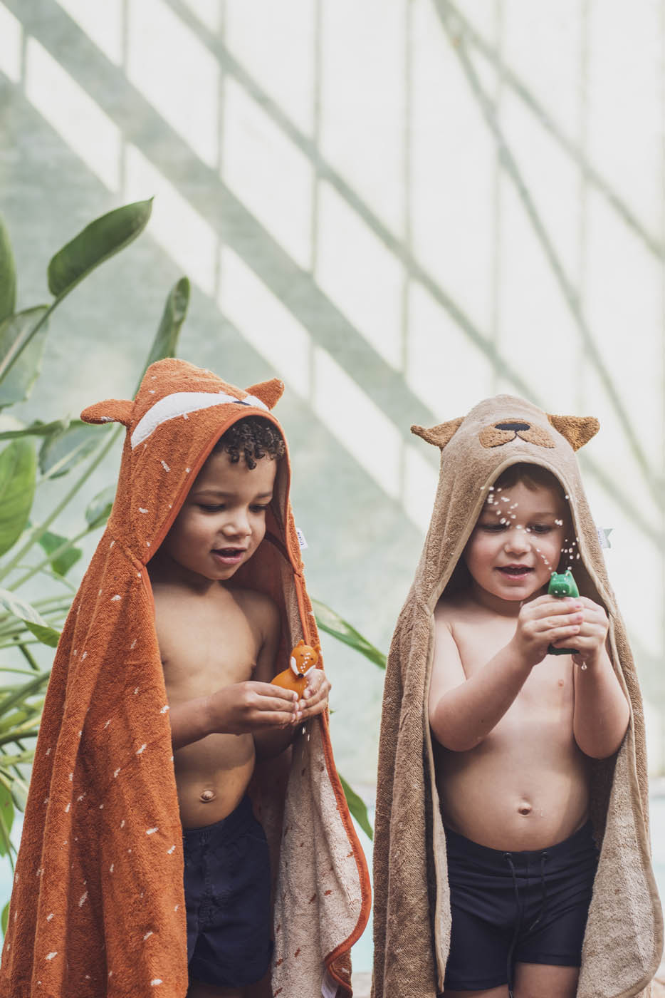 Trixie Hooded towel | 70x130cm - Mr. Fox