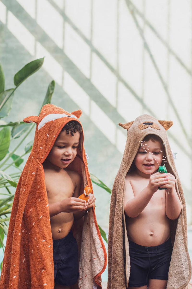 Trixie Hooded towel | 70x130cm - Mr. Fox