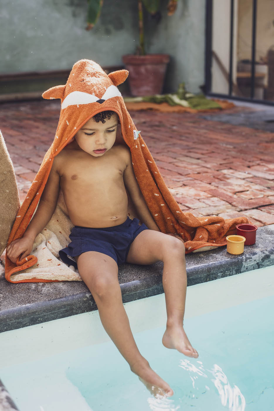 Trixie Hooded towel | 70x130cm - Mr. Fox