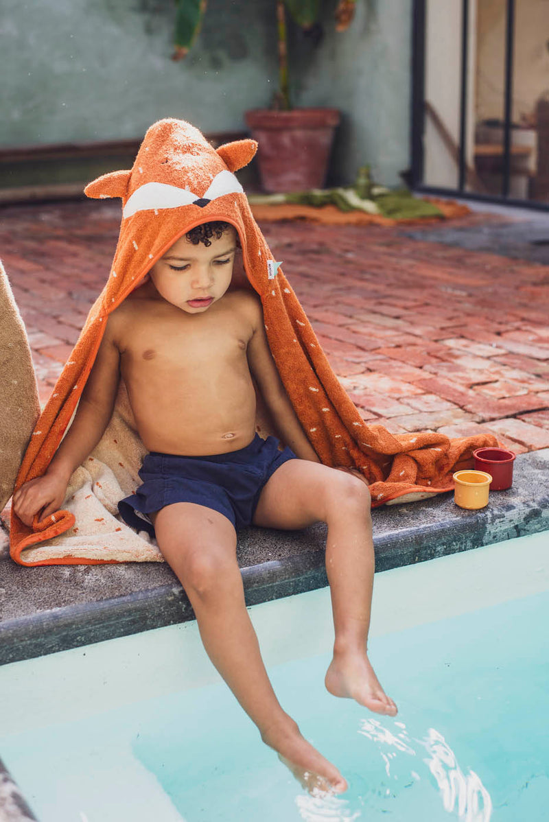 Trixie Hooded towel | 70x130cm - Mr. Fox