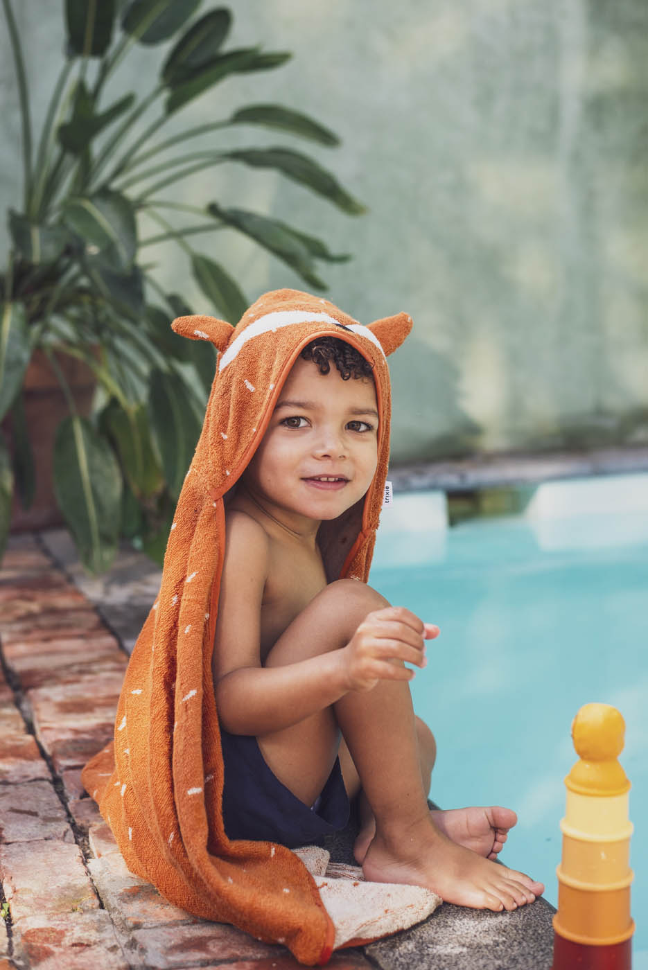 Trixie Hooded towel | 70x130cm - Mr. Fox