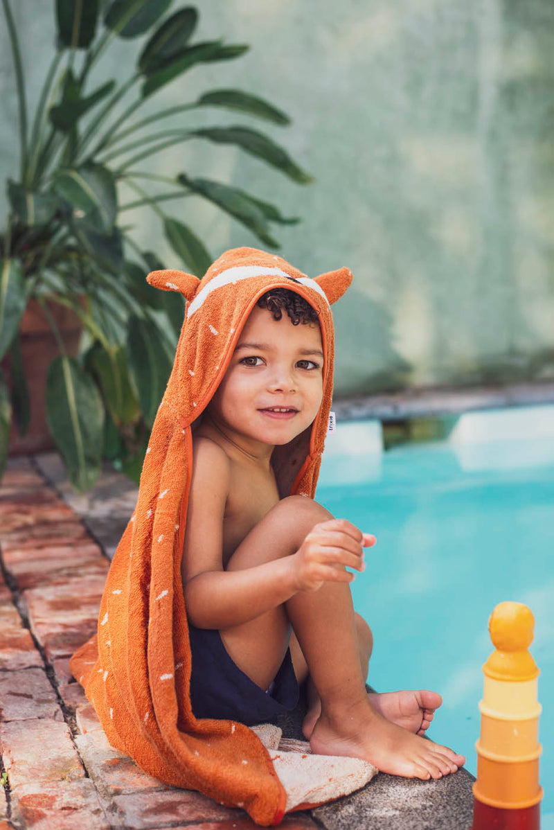 Trixie Hooded towel | 70x130cm - Mr. Fox