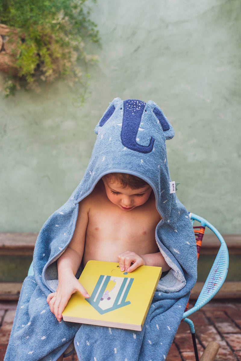 Trixie Mrs. Elephant hooded towel 