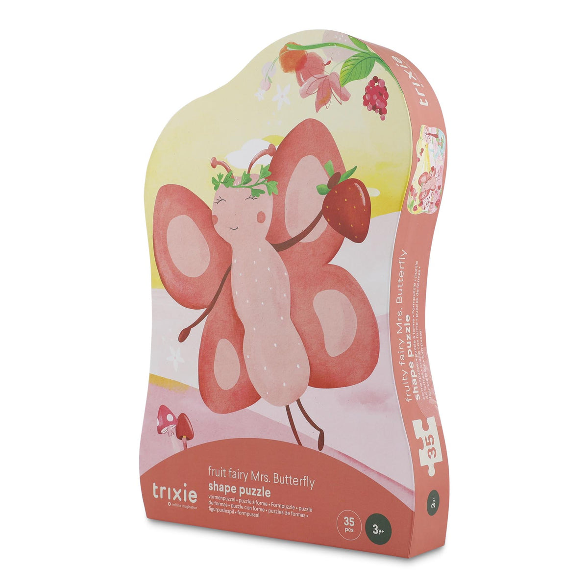 Vormenpuzzel - Fruitfee Mrs. Butterfly - 35 stuks