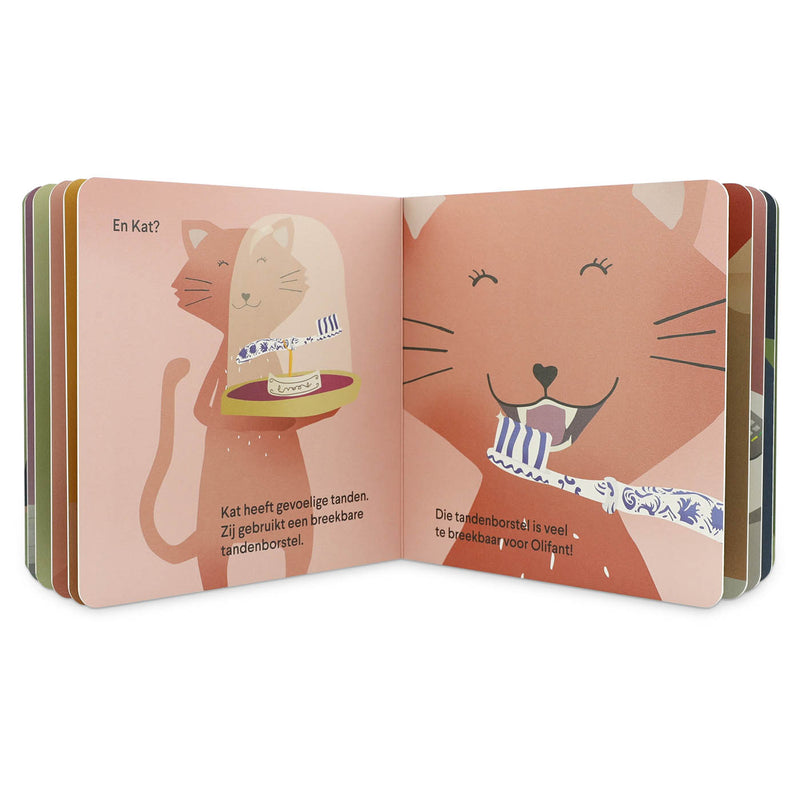 Storybook - Elephant's teeth are dirty NL - FSC MIX 70%