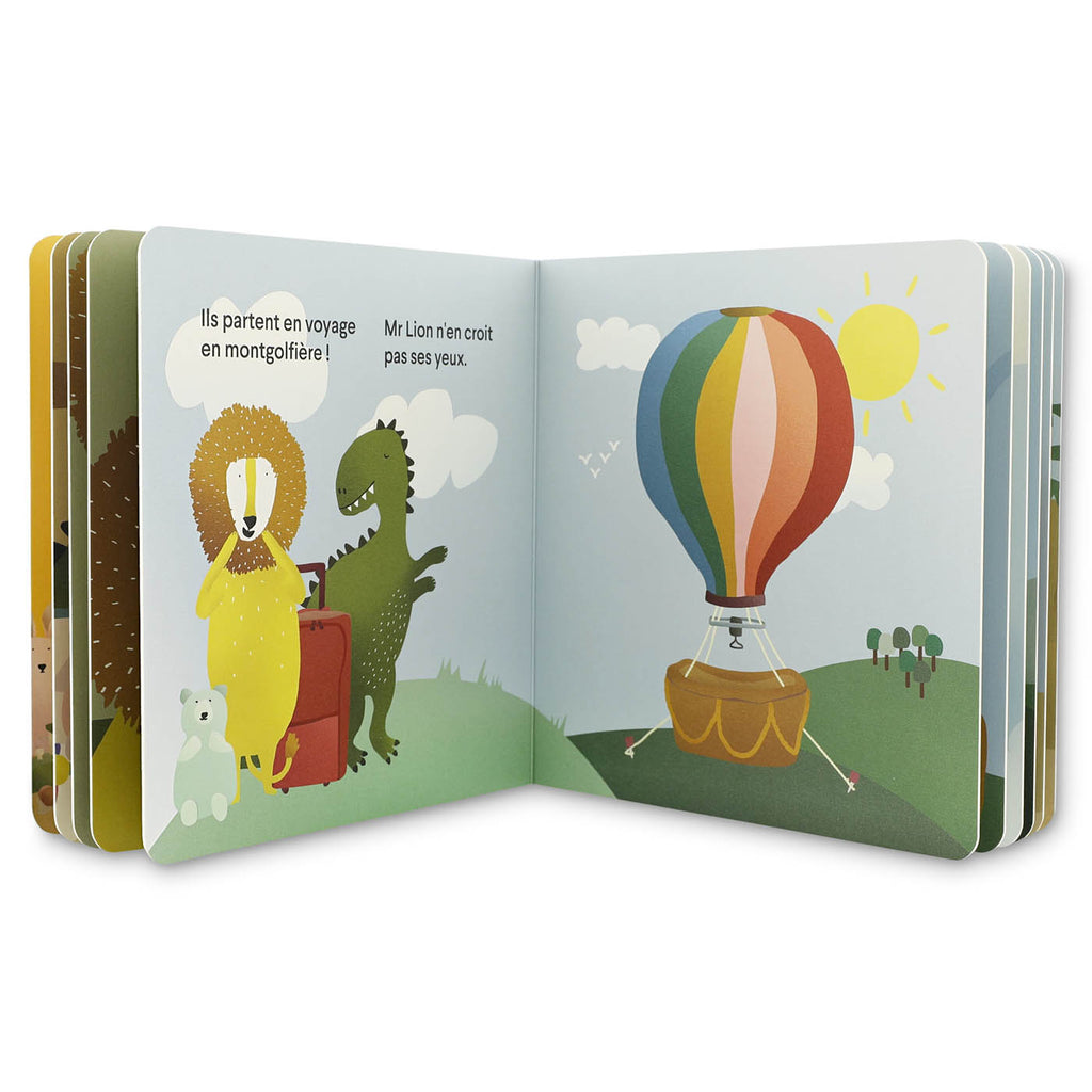 Storybook - Travelling with Dino and Lion FR - FSC MIX 70%
