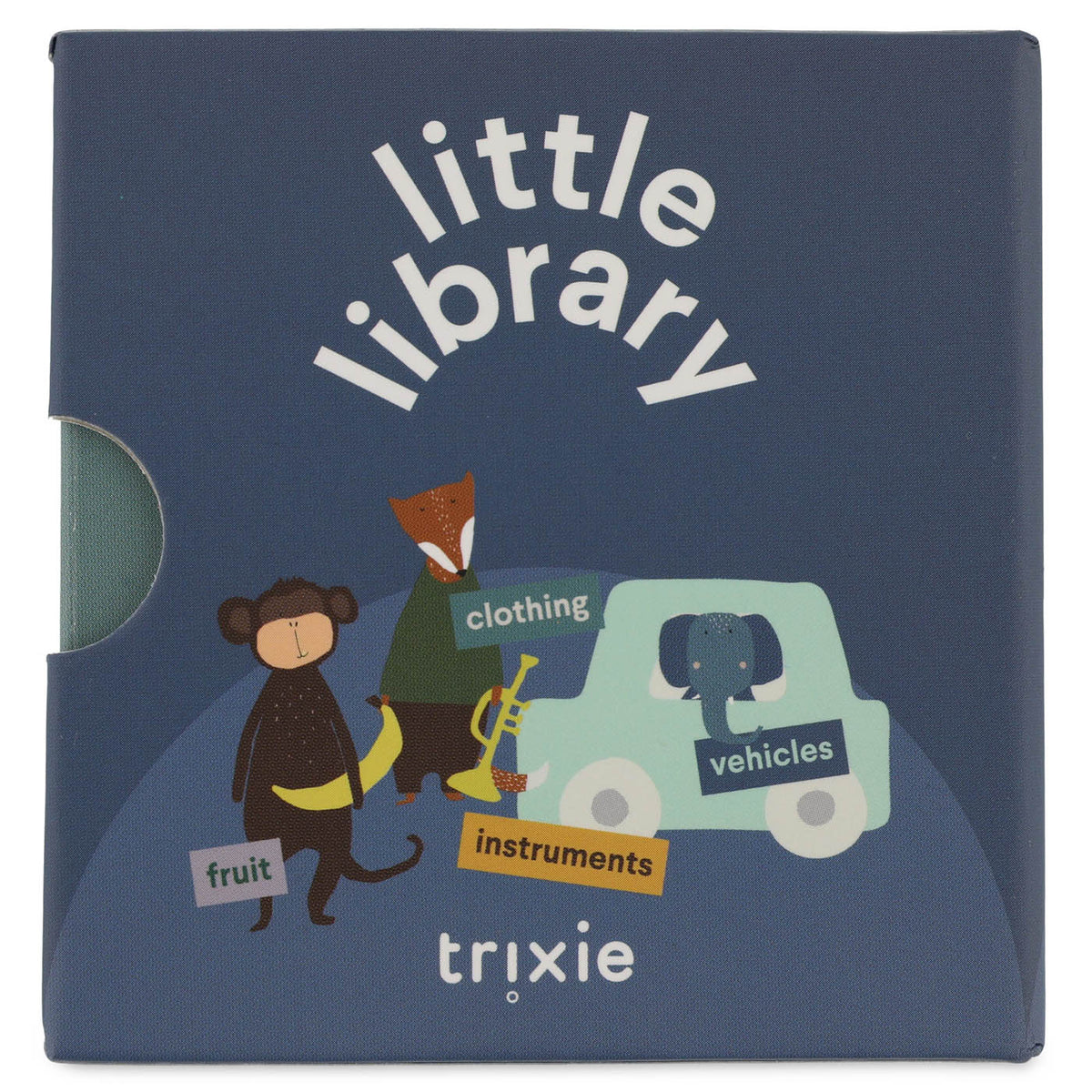 Little library - Clothing, Fruit, Vehicles, Instruments - FSC MIX 70%