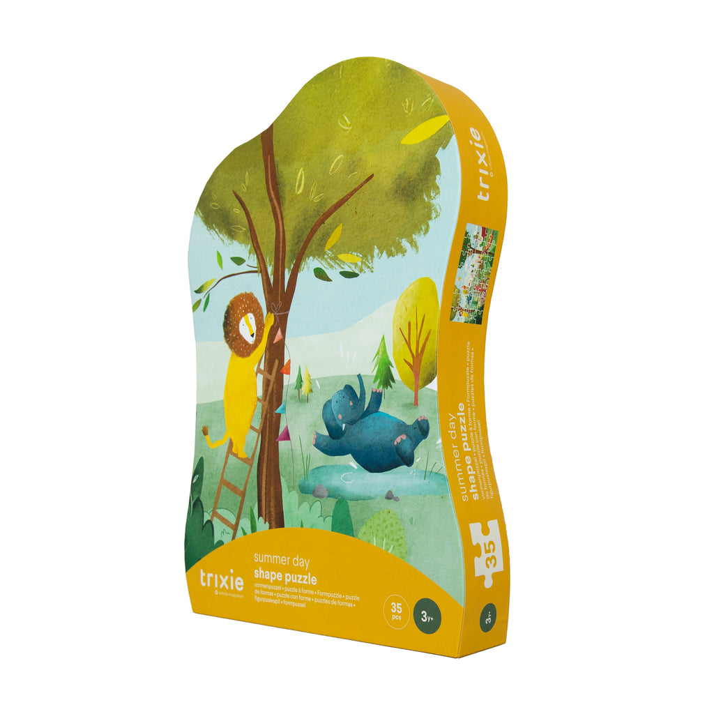 Shape puzzle - Summer day - 35 pcs - FSC MIX 100%