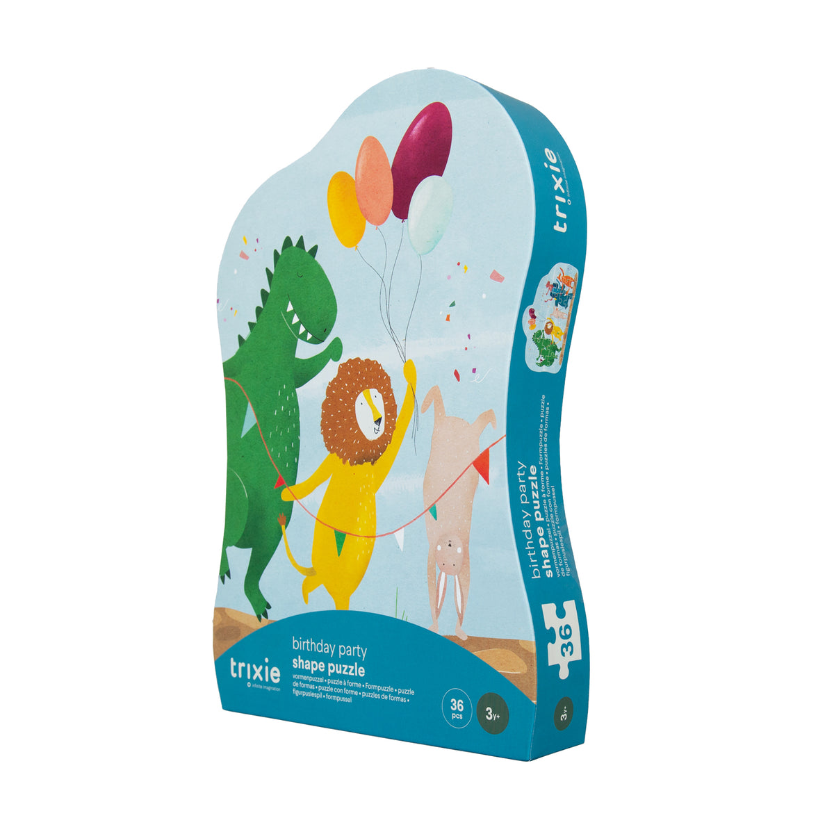 Shape puzzle - Birthday party - 36 pcs - FSC MIX 100%