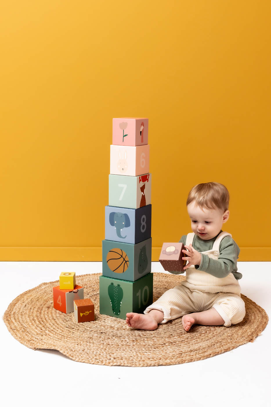 Trixie stacking blocks 