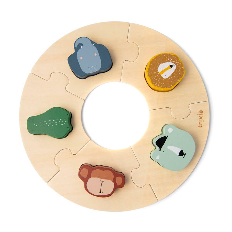 Wooden round puzzle - FSC 100%