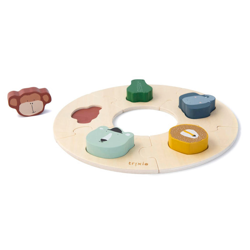 Wooden round puzzle - FSC 100%