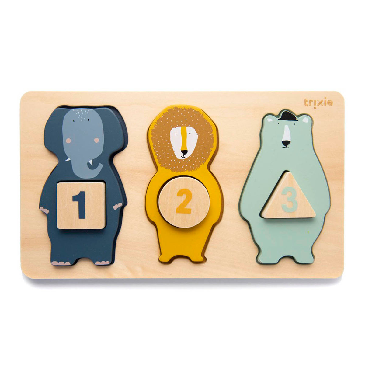 Wooden counting puzzle - FSC 100%