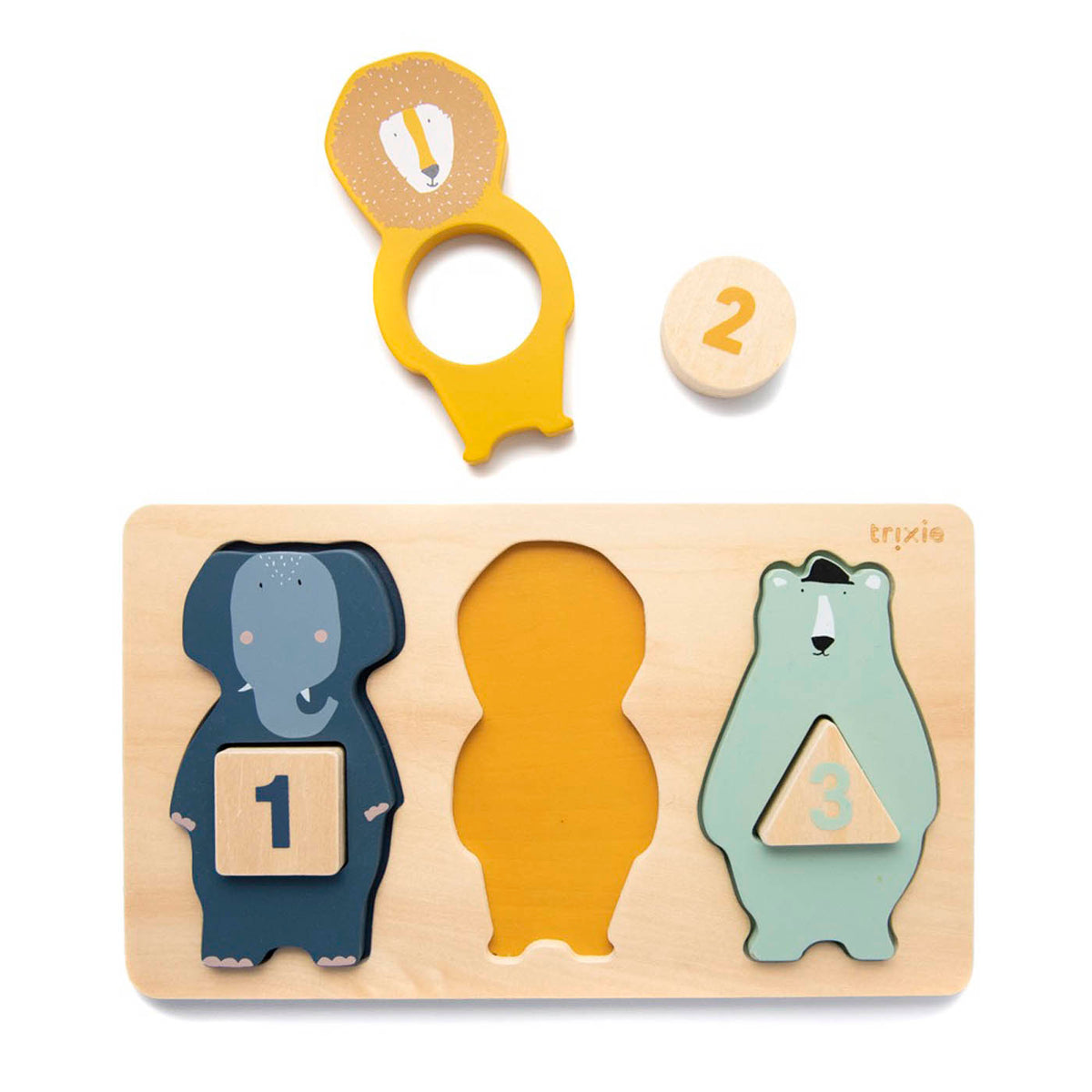 Wooden counting puzzle - FSC 100%