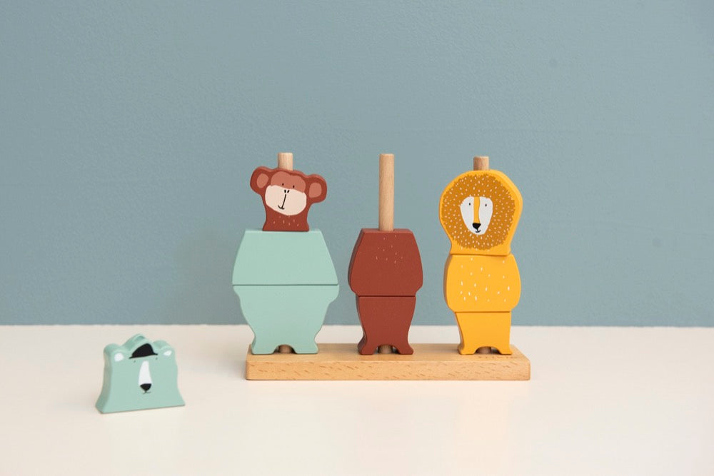 Trixie Wooden animal puzzle stacker