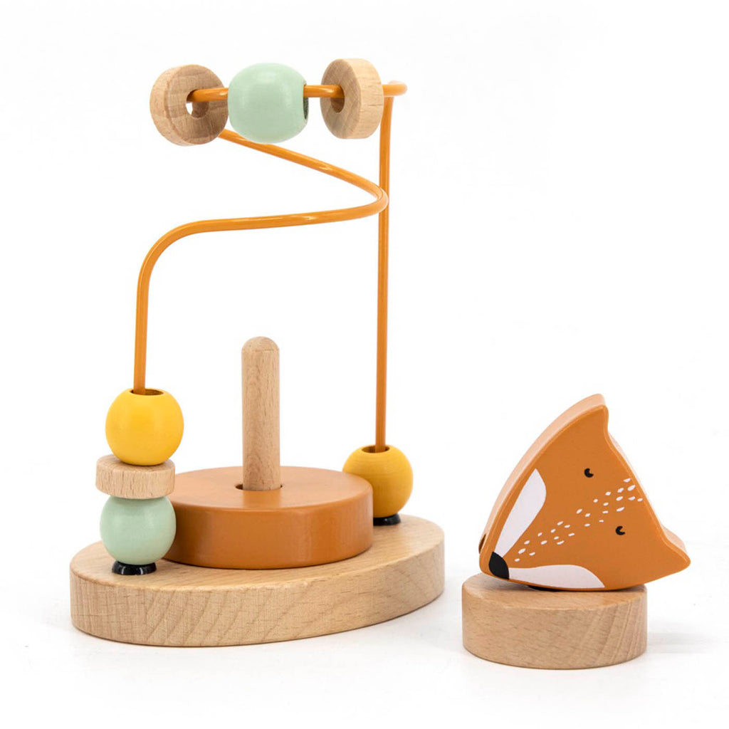 Wooden beads maze - Mr. Fox - FSC 100%