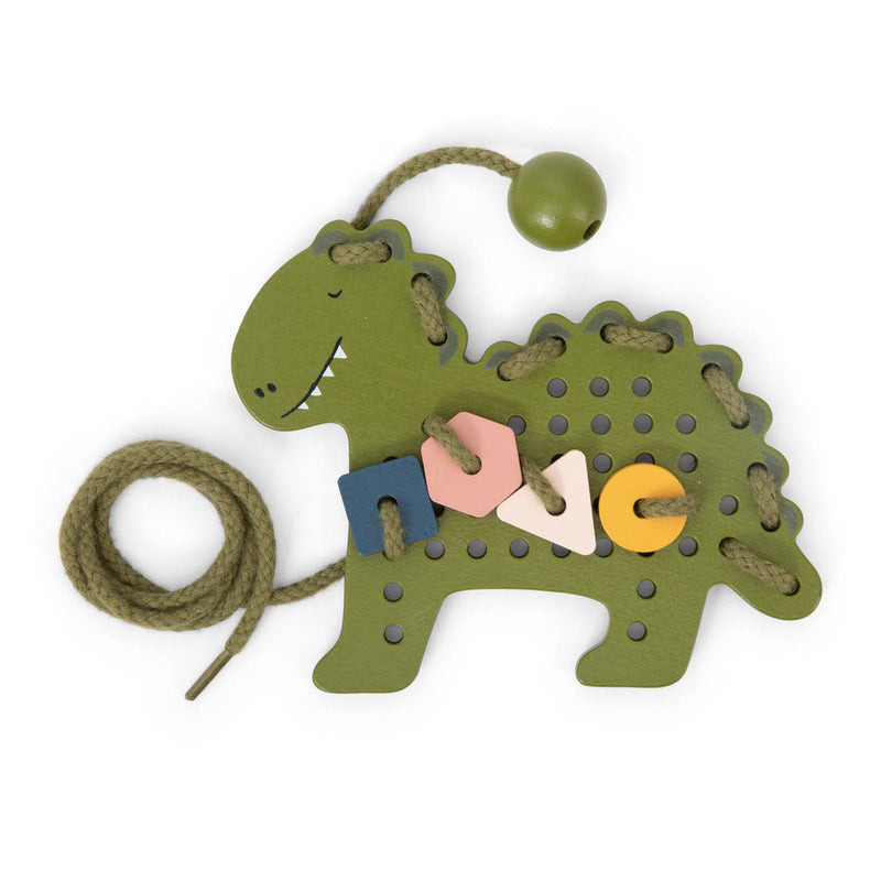 Wooden animal lacing game - FSC 100%