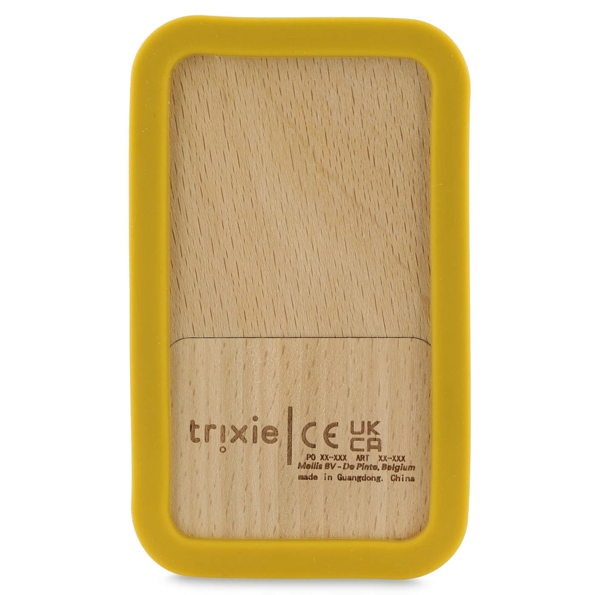Wooden silicone baby phone - Mr. Lion - FSC 100%