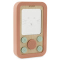 Wooden silicone baby phone - Mrs. Cat - FSC 100%