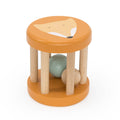 Wooden rolling rattle - Mr. Fox - FSC 100%