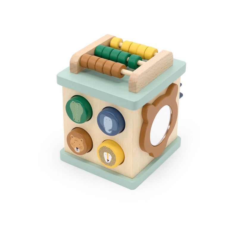 Wooden small activity cube - FSC 100%
