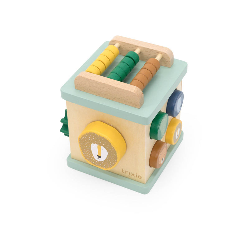 Wooden small activity cube - FSC 100%