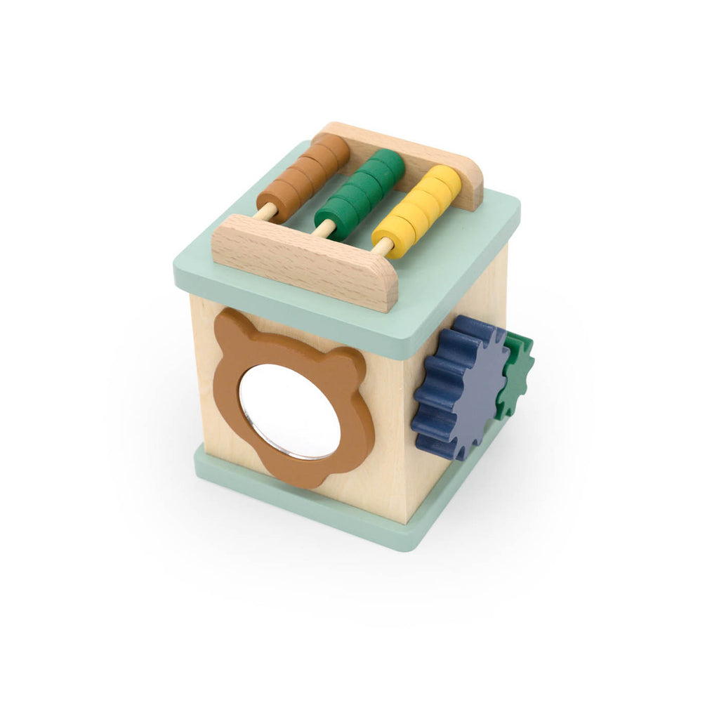 Wooden small activity cube - FSC 100%