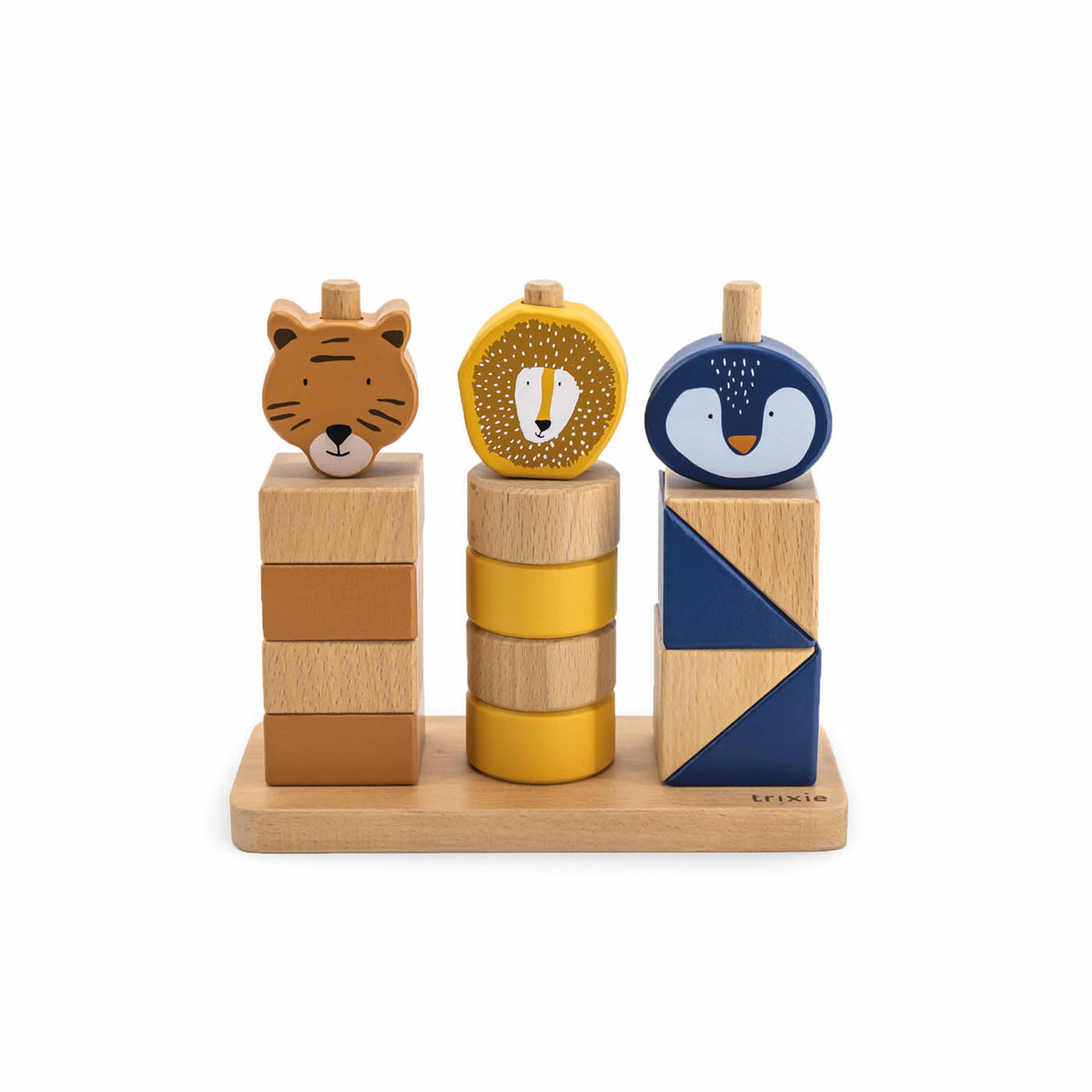 Wooden animal blocks stacker - FSC 100%