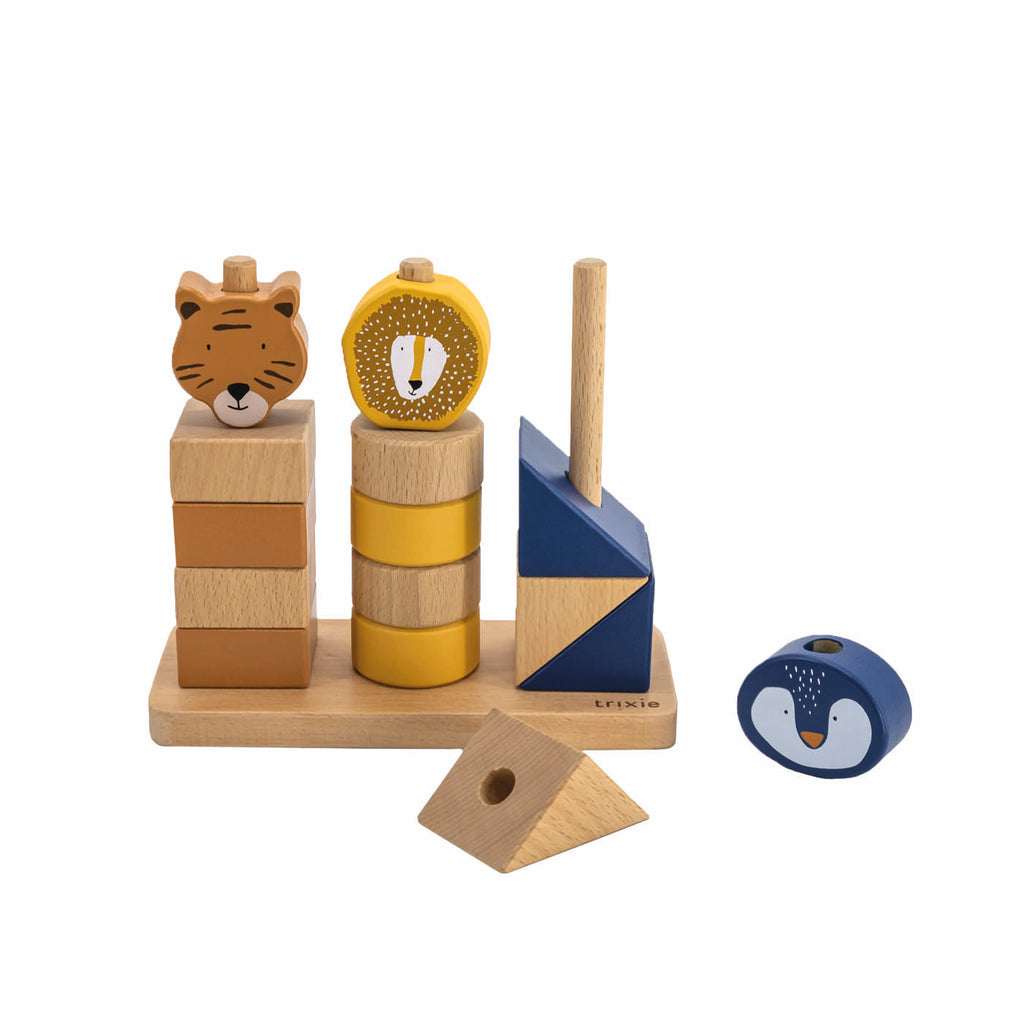 Wooden animal blocks stacker - FSC 100%