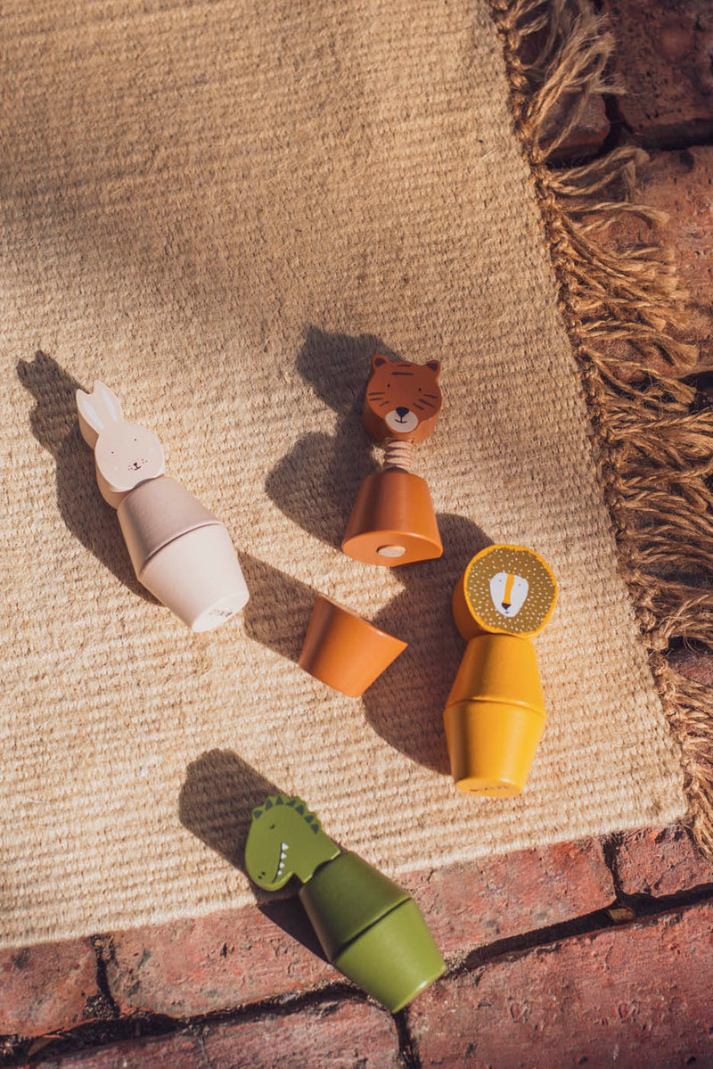 Trixie Wooden twist animals