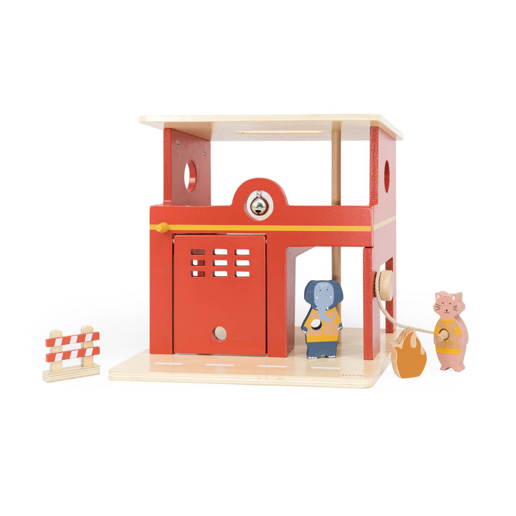 Wooden animal fire station - FSC 100%