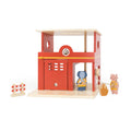 Wooden animal fire station - FSC 100%
