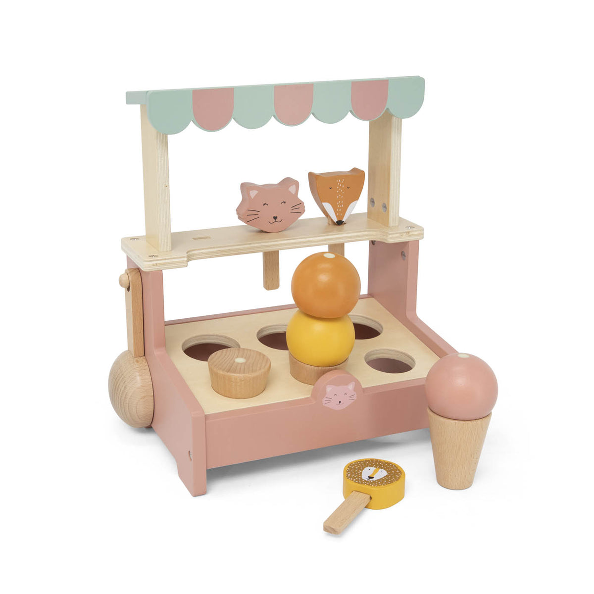 Wooden ice cream shop - FSC 100%
