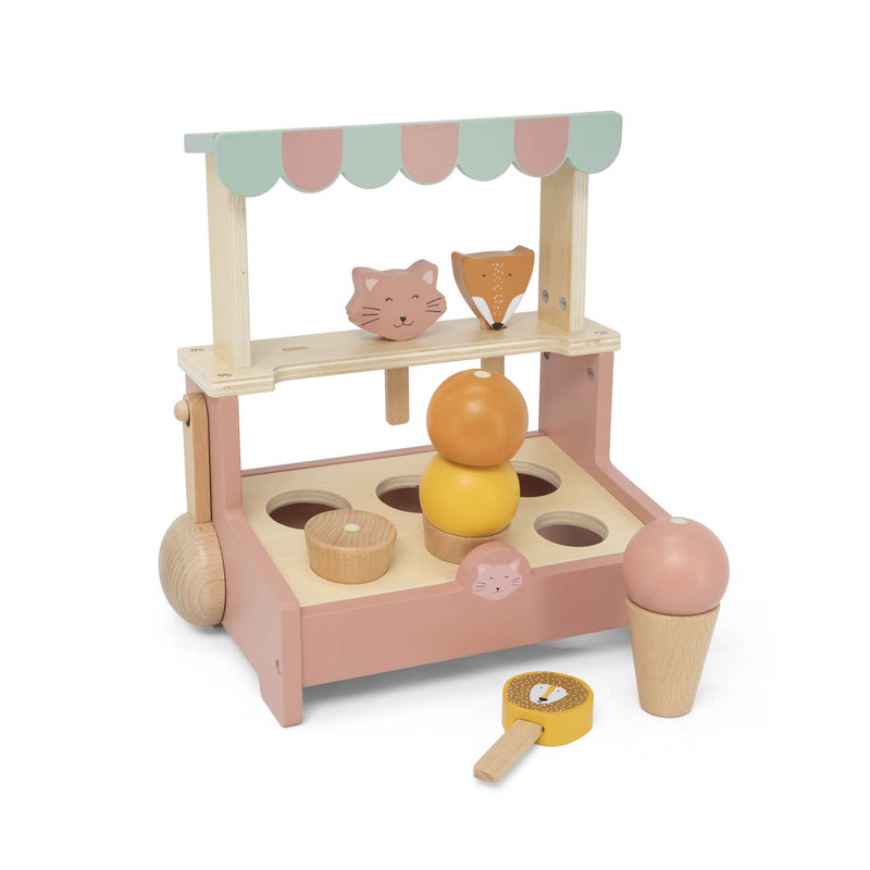 Wooden ice cream shop - FSC 100%