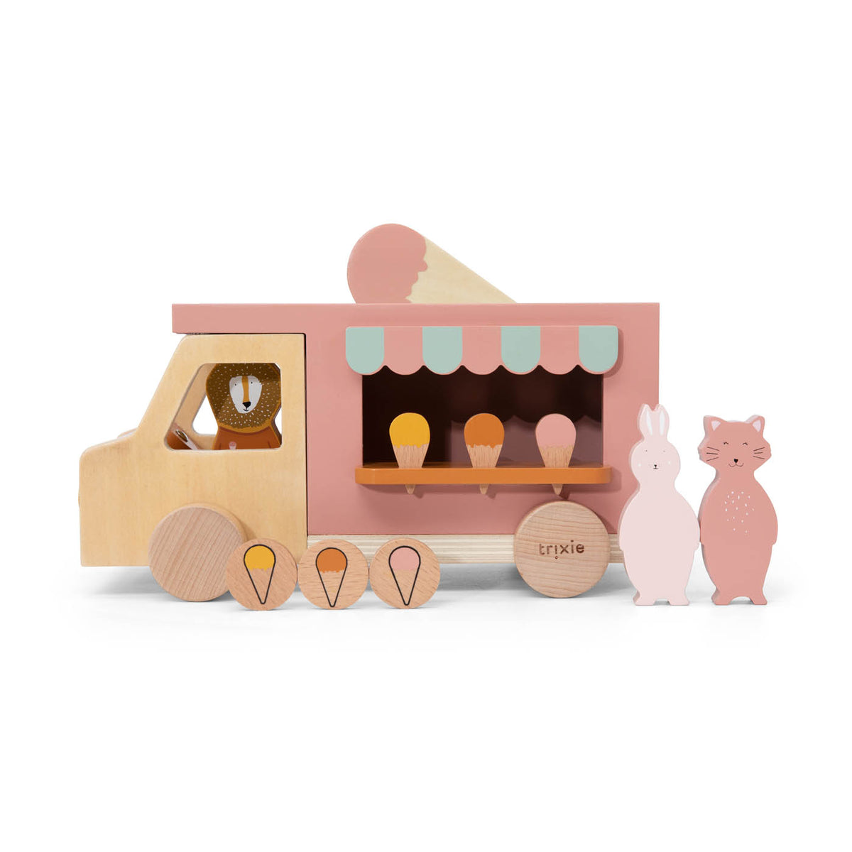 Wooden ice cream truck - FSC 100%