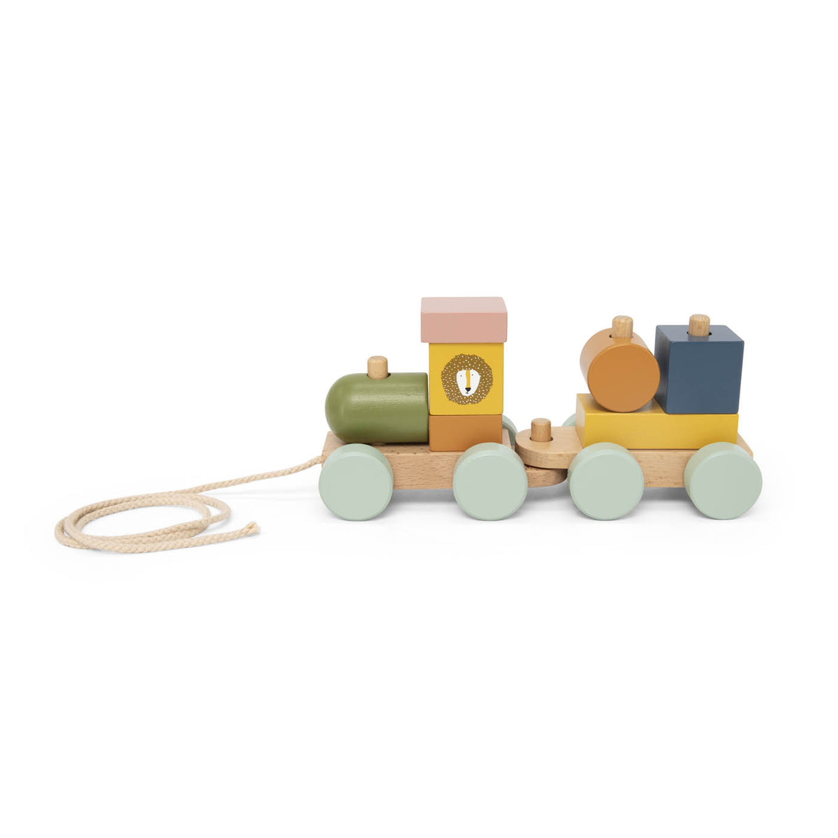 Wooden mini animal train - FSC 100%