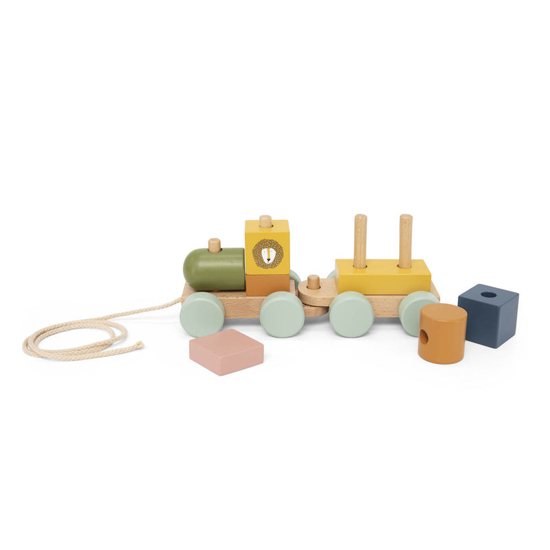 Wooden mini animal train - FSC 100%