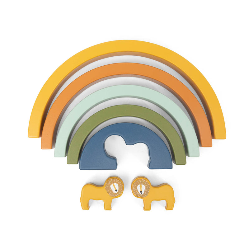 Arco iris de madera apilable - Mr. Lion