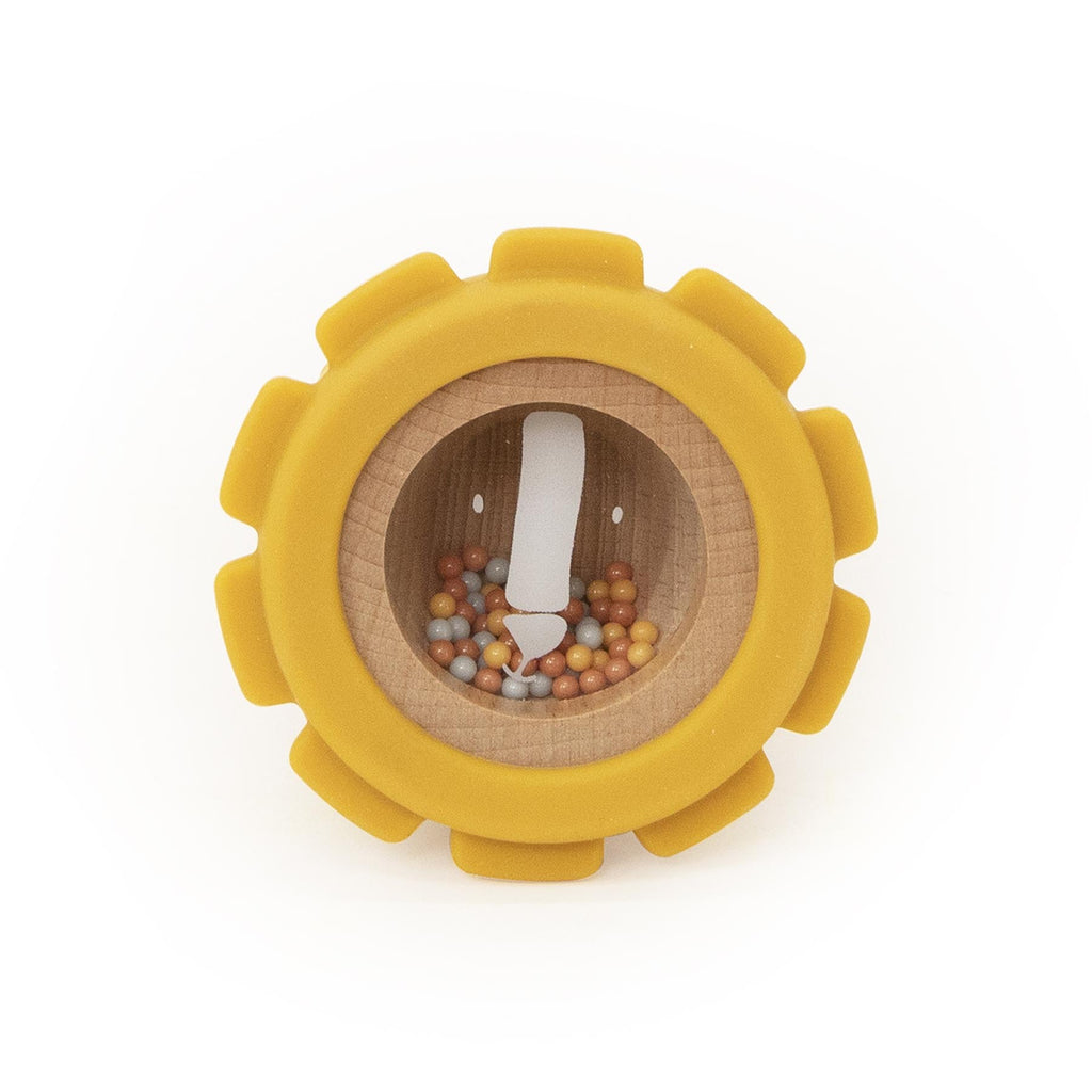 Wooden silicone flashlight - Mr. Lion - FSC 100%