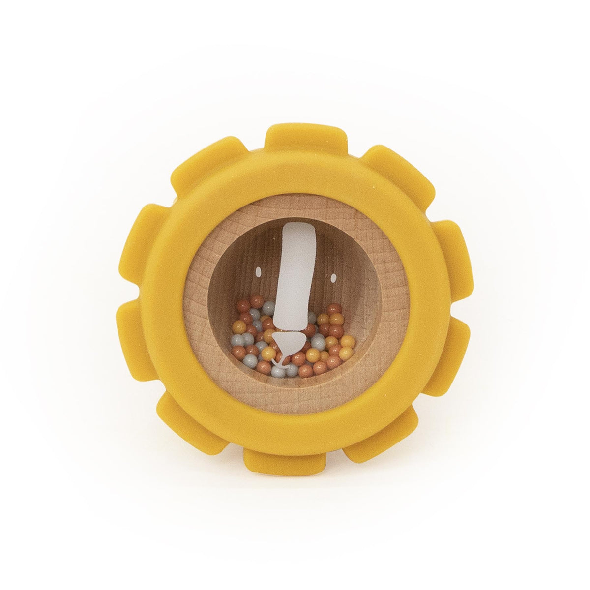 Wooden silicone flashlight - Mr. Lion - FSC 100%